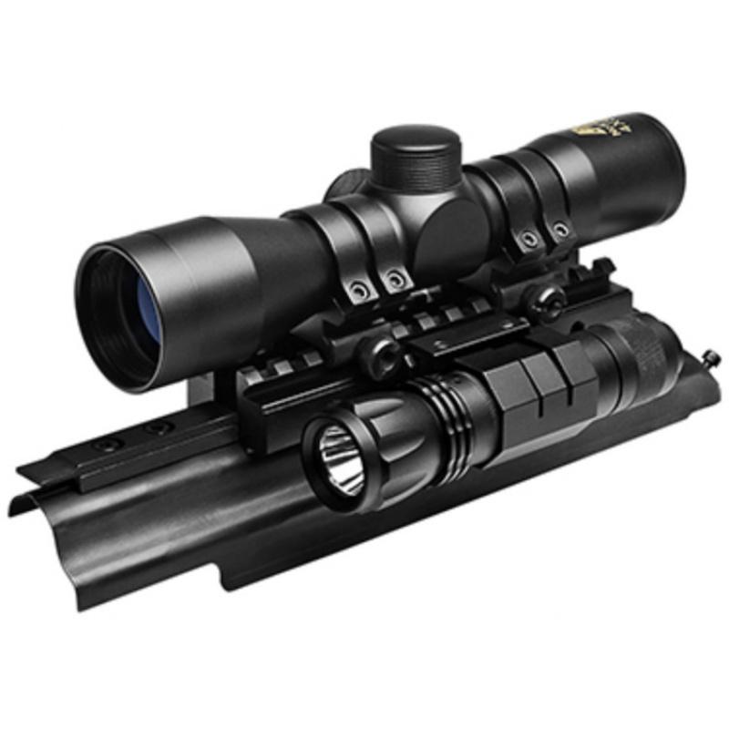 NcStar Sights N' Lights Tactical AK Combo - BLACK