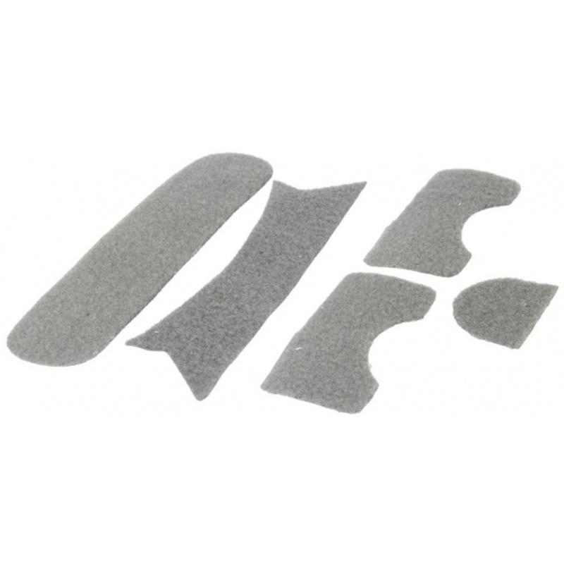 Lancer Tactical Airsoft Tactical Helmet Hook and Loop Sticker Set - FG