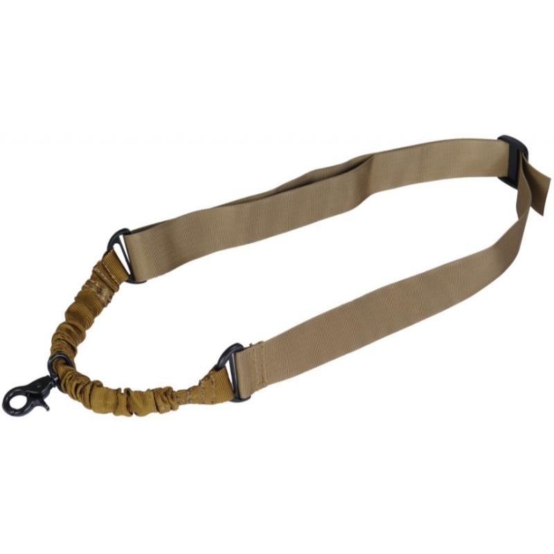 Lancer Tactical Airsoft Nylon Single Point Sling - TAN