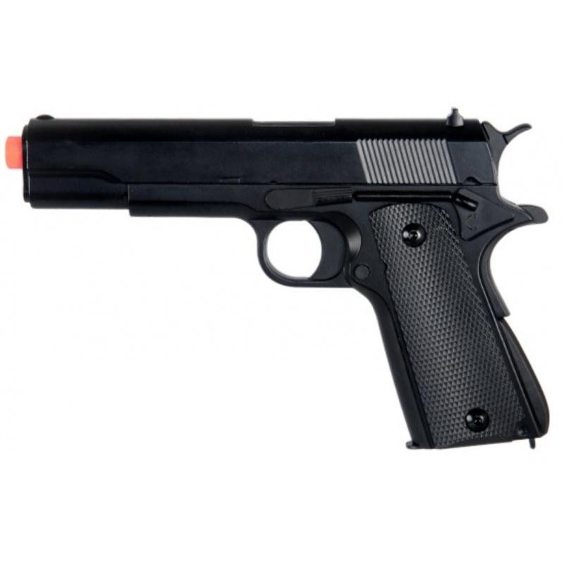 Everest UK Arms Airsoft Full Metal Spring Powered 1911 Pistol - BLACK - $9.58 at Everest