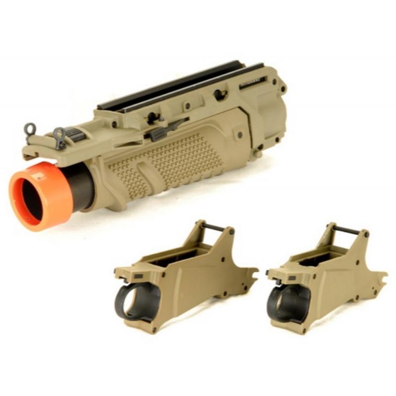 Everest Lancer Tactical Airsoft Tactical EGLM MK16 Grenade Launcher - DESERT TAN - $92.02 at Everest