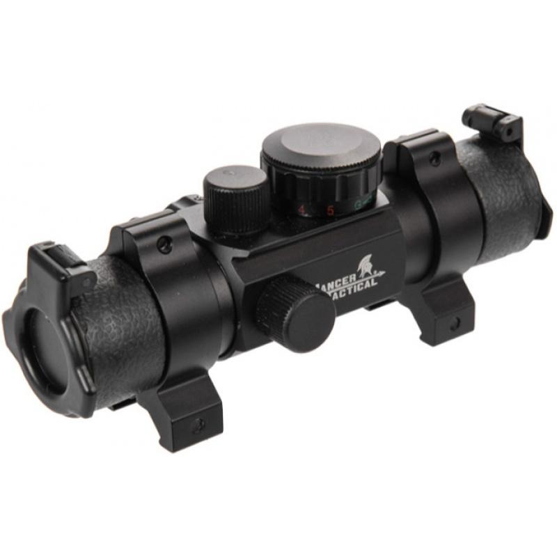 Lancer Tactical CA-442B Metal 4 Pattern Reticle Scope - BLACK
