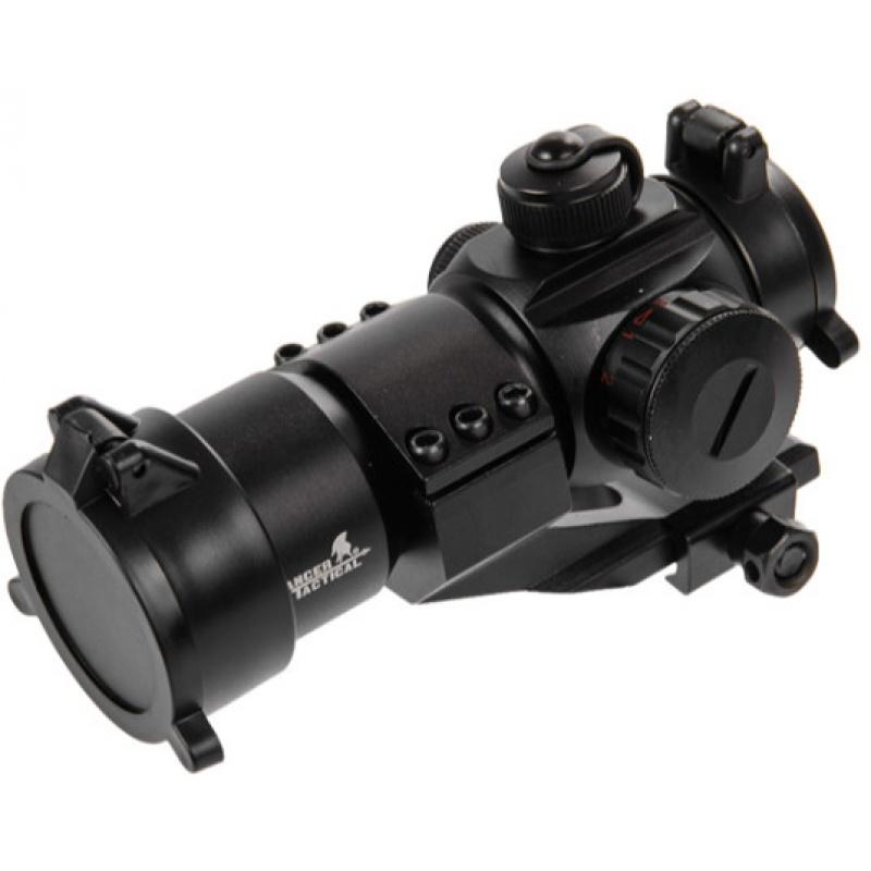 Everest Lancer Tactical Airsoft Tactical Red/Green Dot Optic Sight - BLACK - $32.10 at Everest