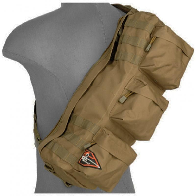 Everest Lancer Tactical Airsoft Utility Go Pack Shoulder Bag - TAN - $29.96 at Everest
