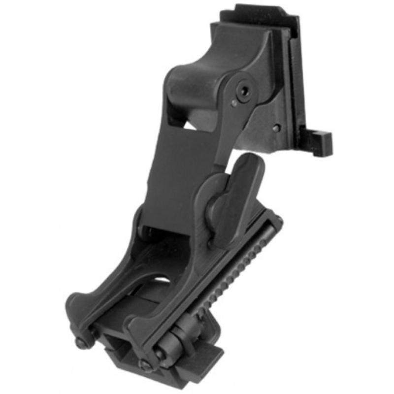 Everest Lancer Tactical Airsoft Helmet NVG Accessory Mount - BLACK - $51.36 at Everest