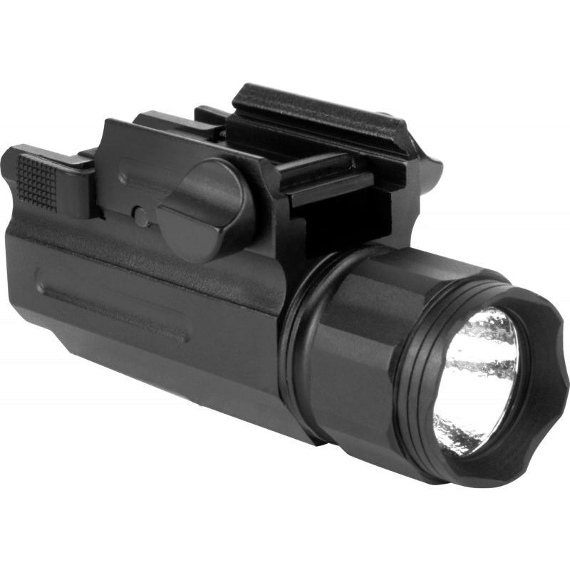 Everest AIM Sports 220 Lumens Tactical Flashlight w/ Quick Release Mount - $42.80 at Everest
