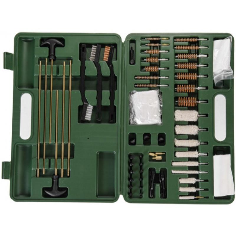 Everest Lancer Tactical Universal Gun Cleaning Kit w/ Carrying Box - GREEN - $24.60 at Everest
