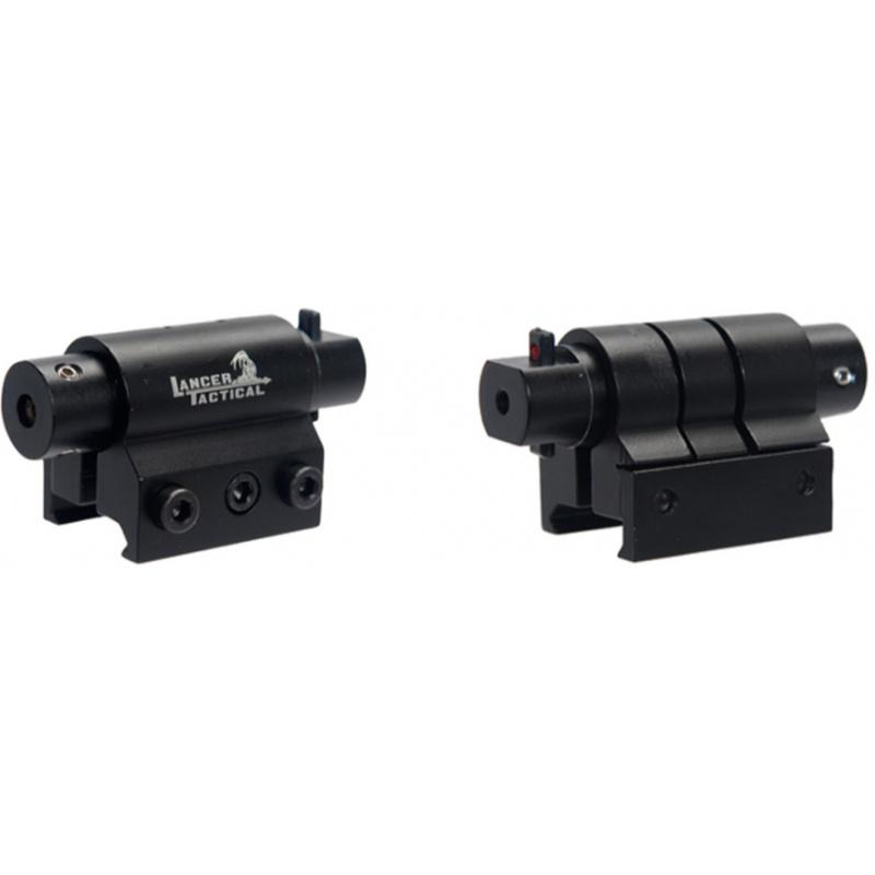 Everest Lancer Tactical Airsoft Red Laser Sight w/ Weaver Ring - BLACK - $17.12 at Everest