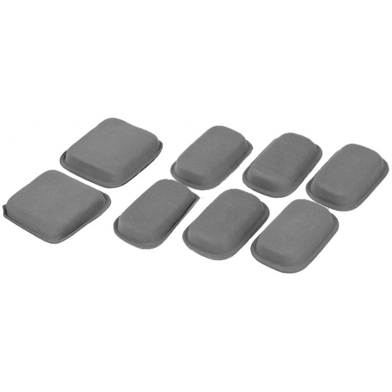 Lancer Tactical Airsoft 8pc Protective CP Helmet Pad Set - FG