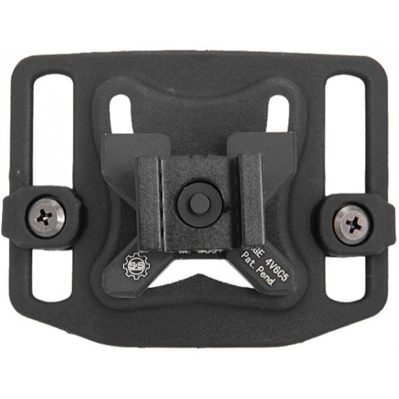 Lancer Tactical Airsoft 20mm Belt Weapon Link - BLACK