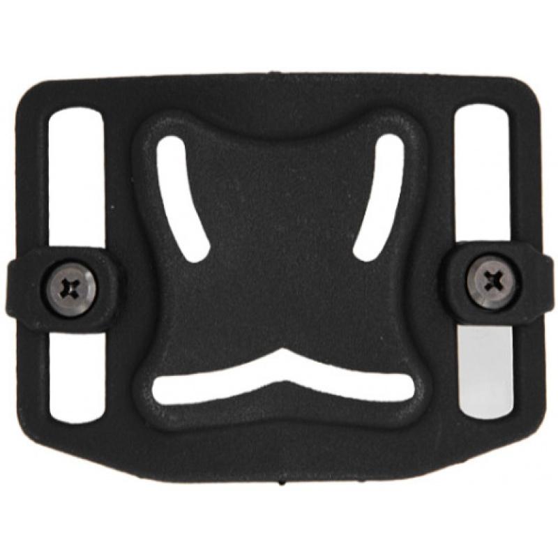 Lancer Tactical Airsoft Belt MOLLE Backplane - BLACK