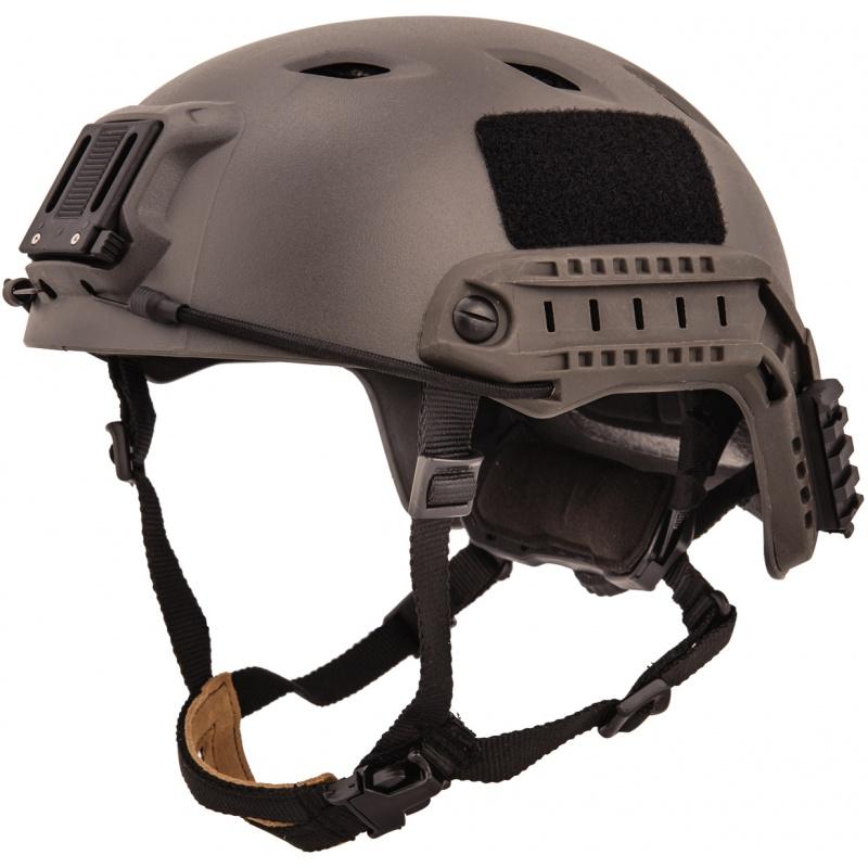 Everest Lancer Tactical ACH Base Jump Airsoft Gear Helmet - SMOKE GRAY - L/XL - $42.80 at Everest