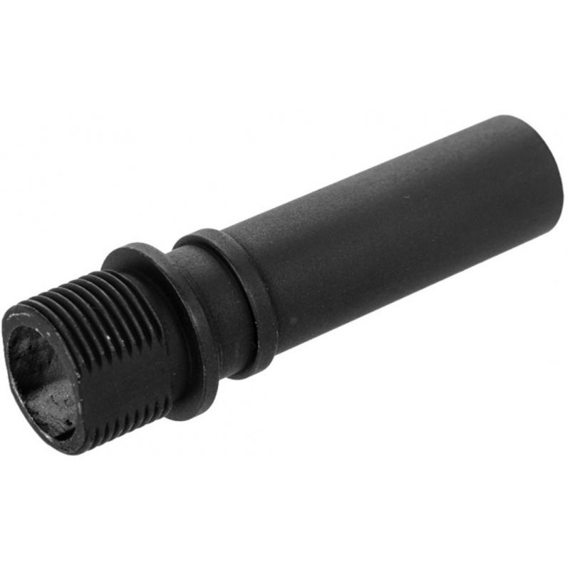 Everest JG Airsoft Metal Flash Hider Replacement for R2 Scorpion AEG - BLACK - $12.84 at Everest