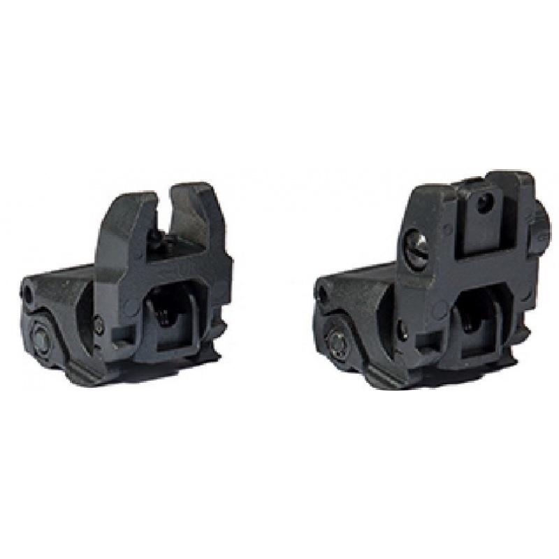 TMC MBUS Gen 1 Back-Up Sight Set - BLACK