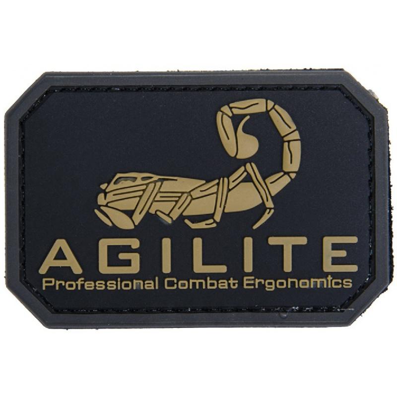 TMC Tactical PVC Patch AGILITE - BLACK/TAN