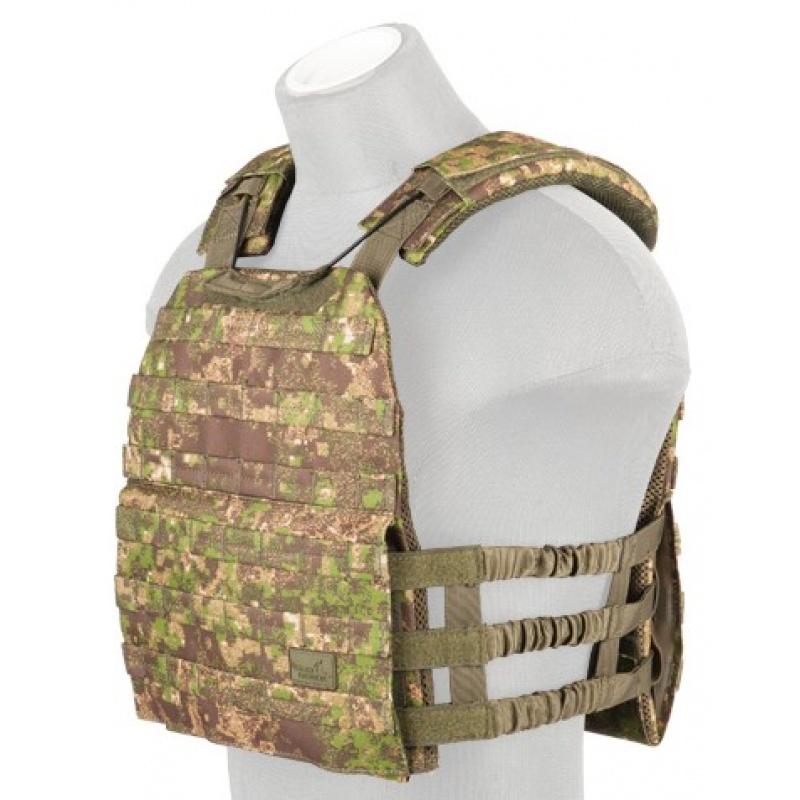 Everest Lancer Tactical 600D Nylon Plate Carrier w/ Shoulder Straps - PC GREEN - $58.85 at Everest