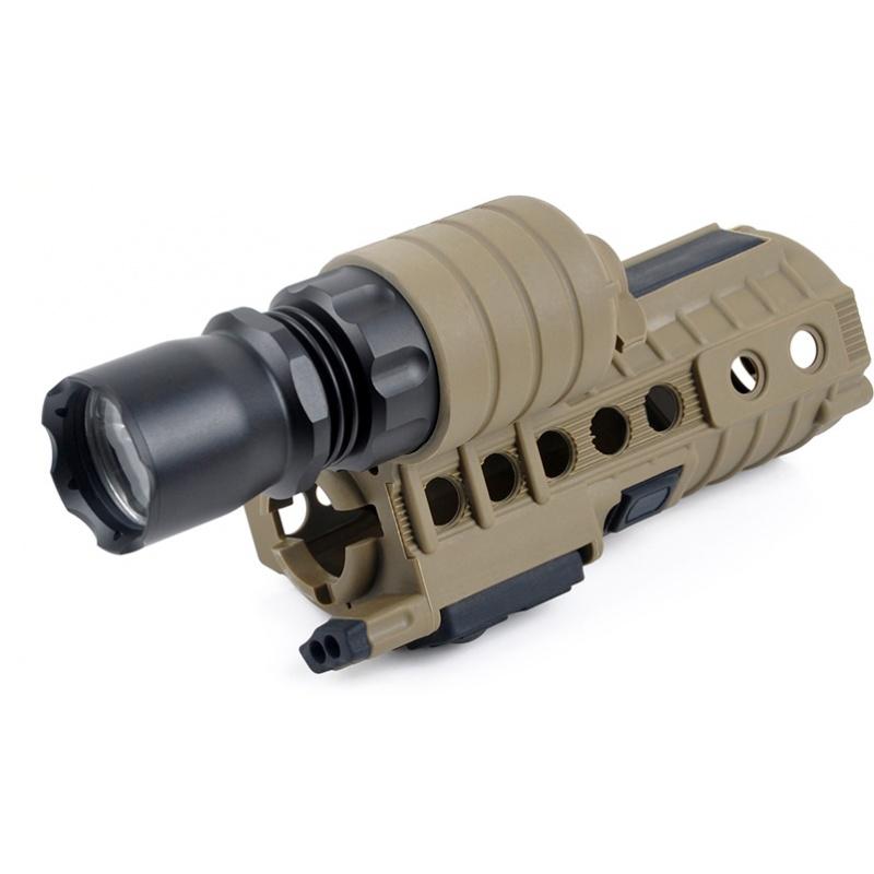 Everest Element M4A1 M500A Lithium Powered Flashlight System - DARK EARTH - $52.43 at Everest
