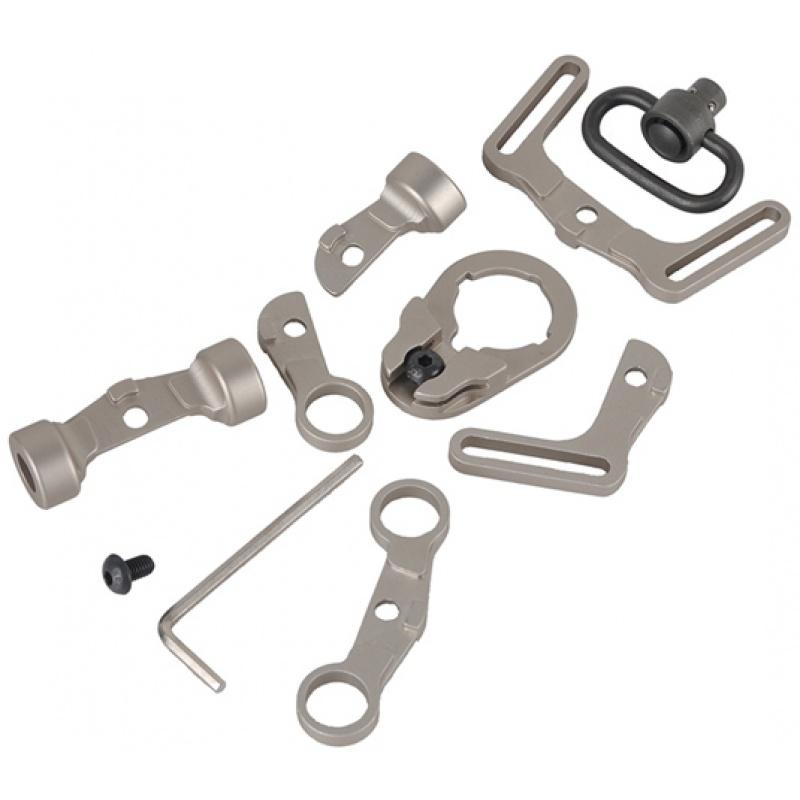 Everest TMC Multi-Function Metal Sling Swivel M39 AEG - TAN - $11.72 at Everest