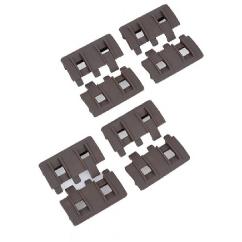 Element Replacement XTM Rail Panel 8 Piece Set - DARK EARTH