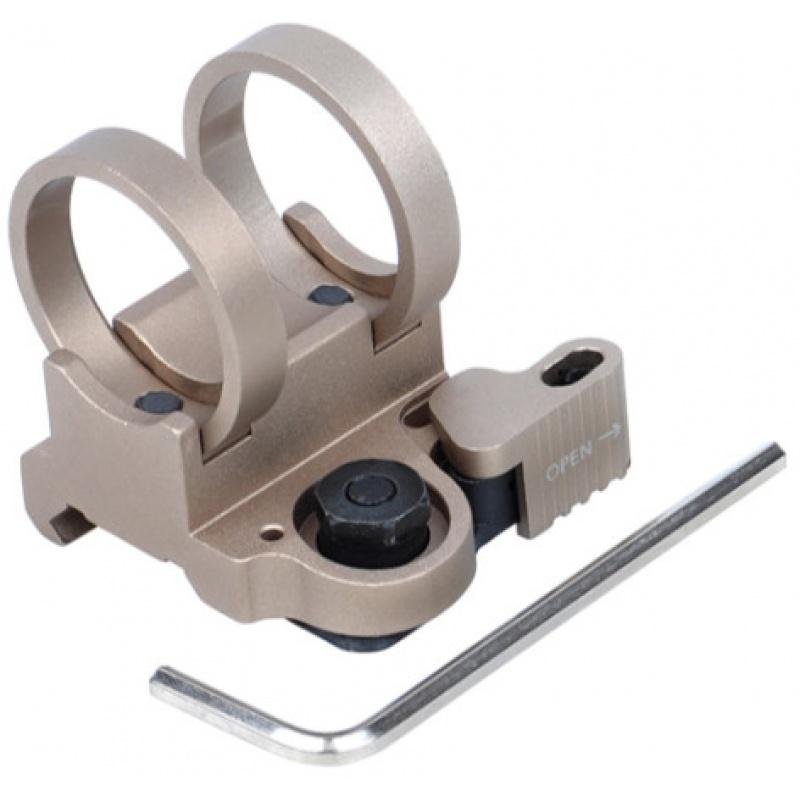 Everest Element Replacement Tactical Inline Flashlight Mount - 1.040 IN TAN - $13.86 at Everest