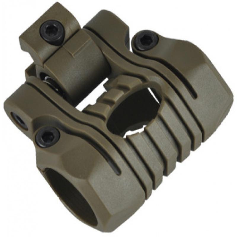 Everest Element Tactical 5-Position Flashlight Rail Mount - DARK EARTH - $7.44 at Everest