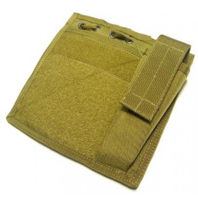 TMC Tactical MOLLE Flat Admin Pouch - KHAKI