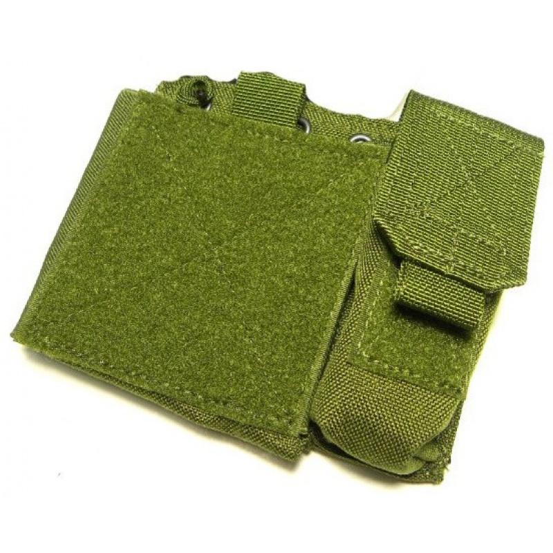 TMC SA Admin MOLLE Pouch w/ Paracord Lacing - OD GREEN