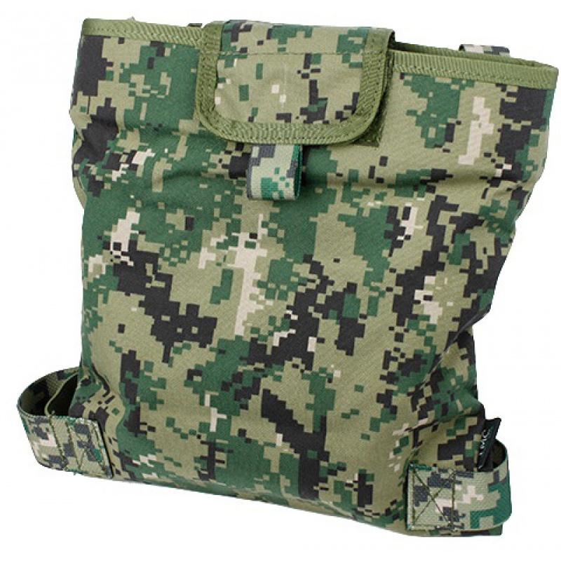 AMA Tactical MOLLE Magazine Dump Pouch - WOODLAND DIGITAL