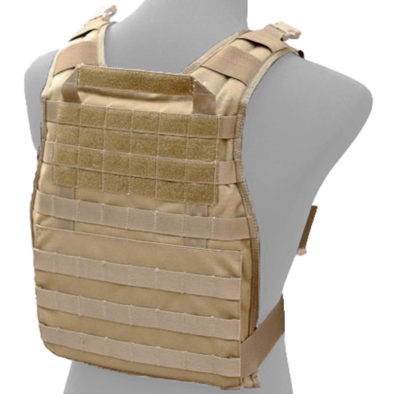 AMA ALL MOLLE Adjustable Rhodesian Reconnaissance Vest (RRV) - KHAKI