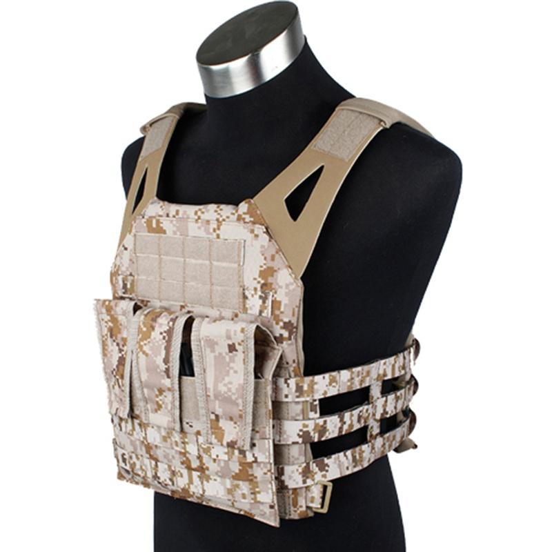 Everest TMC 1000D Plate Carrier Dummy Plates Mag Pouches - DESERT DIGITAL - $78.06 at Everest