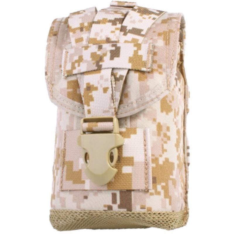 TMC MLCS Tactical Canteen Pouch w/ Protective Insert - DESERT DIGITAL