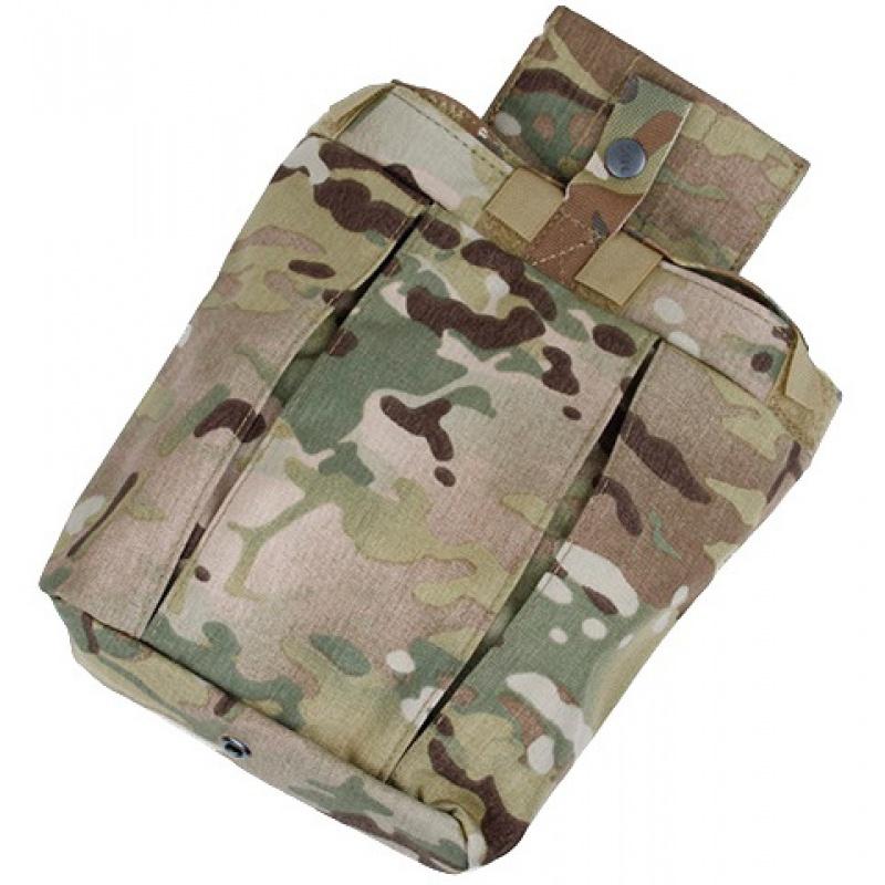 AMA Airsoft Nylon Tactical Combatant Dump Pouch - CAMO