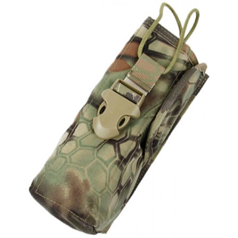 TMC PRC148 500D Cordura MOLLE Radio Pouch w/ Buckle Clip - MAD
