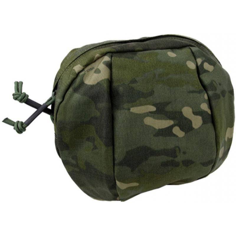AMA Cordura Billowed Utility Pouch w/ MOLLE WEBBING - CAMO TROPIC