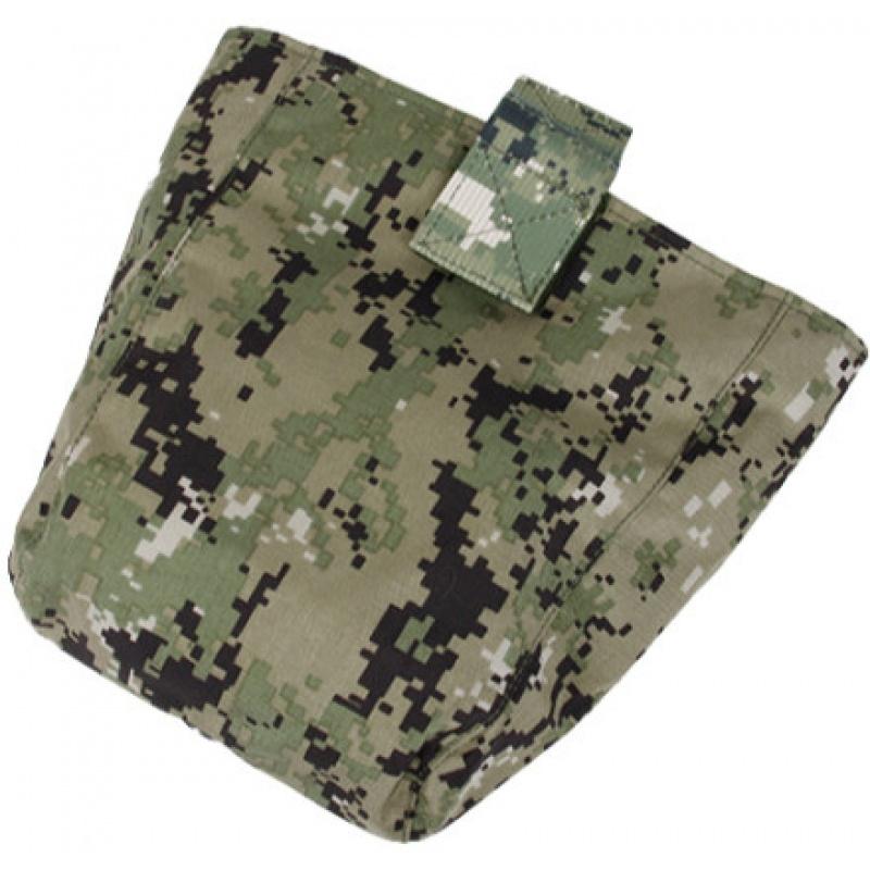 TMC Curve 500D Roll-Up Dump Bag w/ Adhesive Loop - WOODLAND DIGITAL