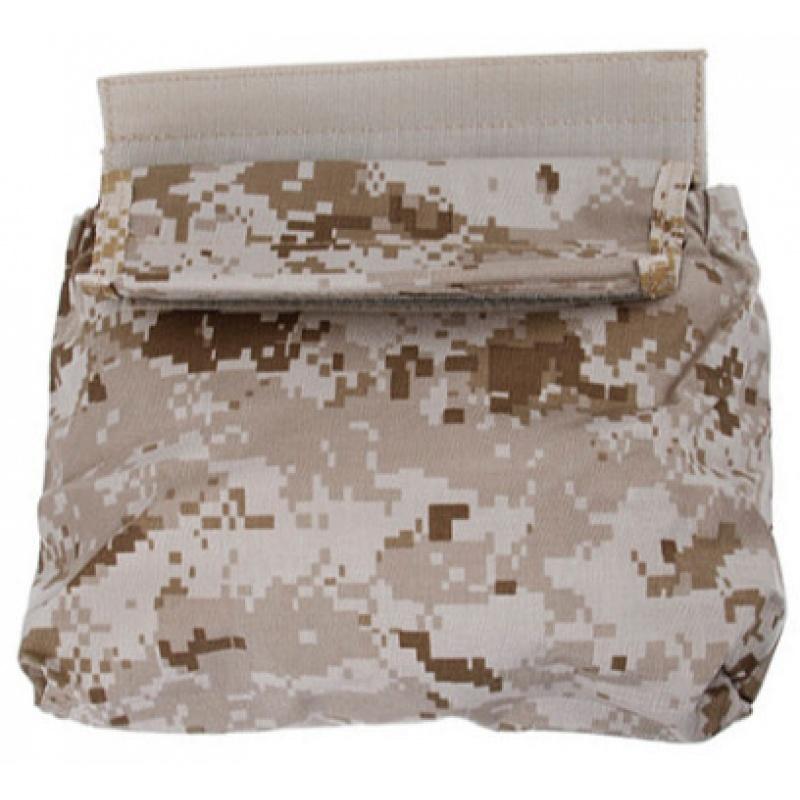 TMC Adhesive 500D Fabric & Webbing Roll Dump Pouch - DESERT DIGITAL