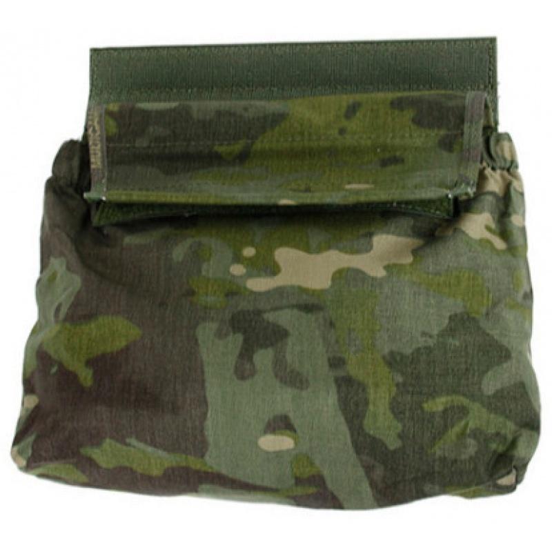 TMC Adhesive 500D Fabric & Webbing Roll Dump Pouch - CAMO TROPIC