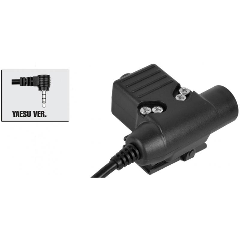 Z-Tactical Zu94 PTT Military Standard Yaesu Version - BLACK