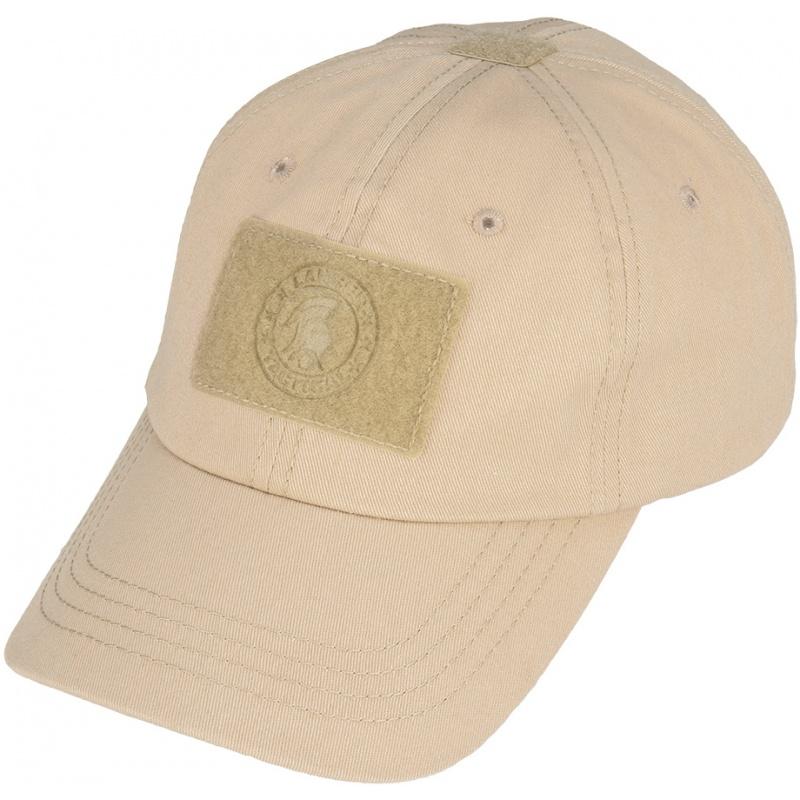 Lancer Tactical Scout Adhesion Morale Cap w/ Strapback - LIGHT TAN
