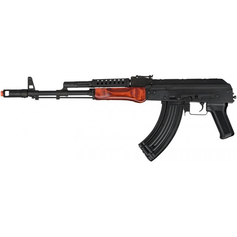 Everest LCT G-03 NV Steel Airsoft AEG Rifle w/ Folding Stock - BLACK/WOOD - $418.37 at Everest