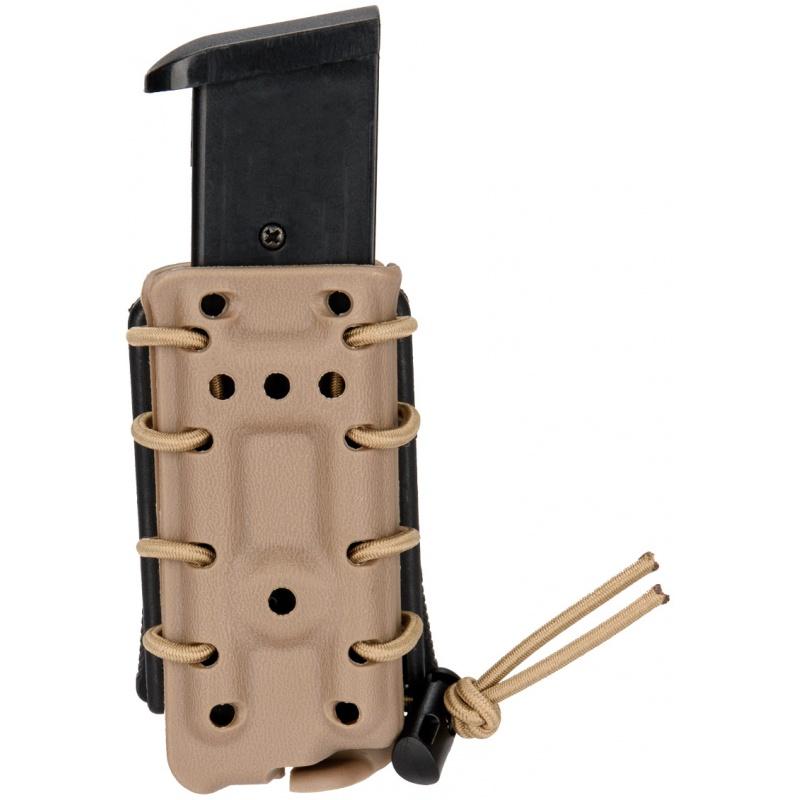 TMC Tactical Airsoft Polymer Belt Paracord Pistol Magazine - TAN