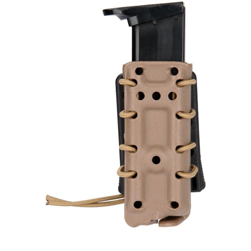 AMA High Speed Airsoft Pistol Magazine Belt Clip Pouch - TAN