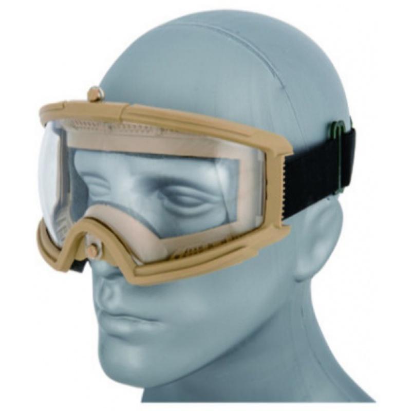 TMC Airsoft Full Seal Tactical Protective Goggles - TAN