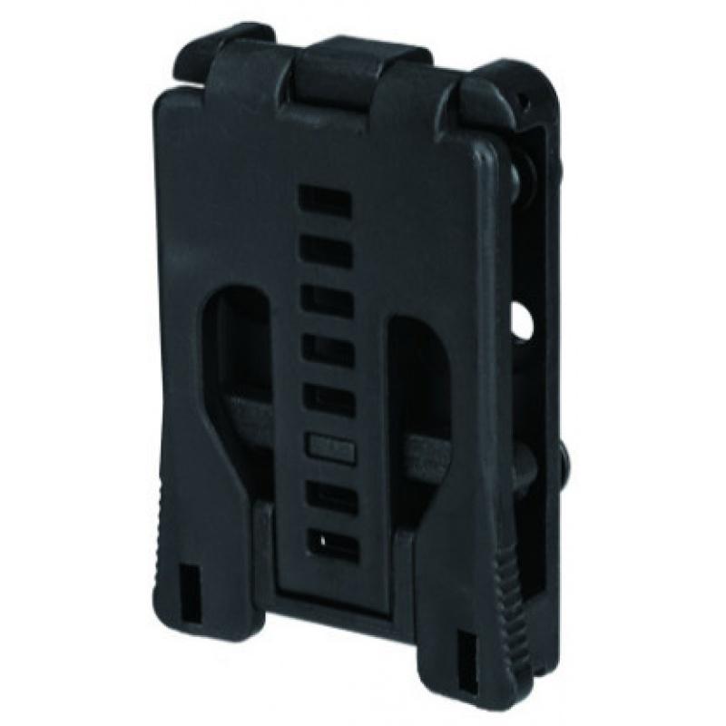 AMA Tactical Polymer Interchangeable Belt Pouch Clip - BLACK