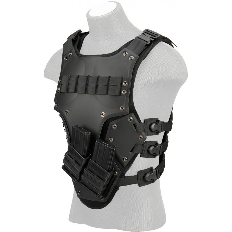 AMA Tactical TF3 High Speed Mag Strap Body Armor - BLACK