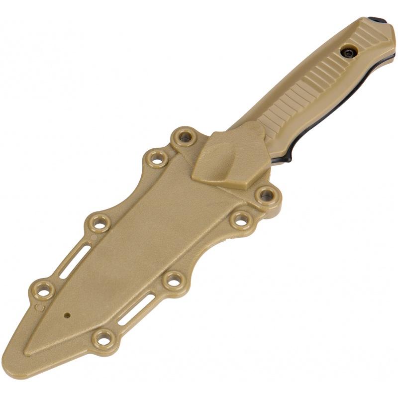 Everest AMA Rubber Bayonet Knife w/ ABS Plastic Sheath Cover - TAN - $7.49 at Everest