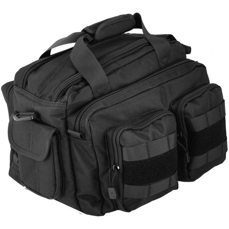 Everest Lancer Tactical 1000D Nylon Small Range MOLLE Bag - BLACK - $42.79 at Everest