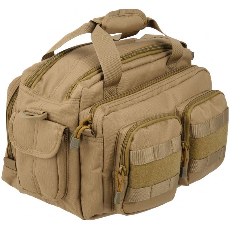 Everest Lancer Tactical 1000D Nylon Small Range MOLLE Bag - TAN - $40.65 at Everest