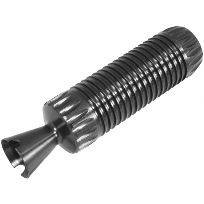 Everest Atlas Custom Works Full Metal AKMSU 14mm CCW Threaded 5-inch Flash Hider - BLACK - $29.96 at Everest
