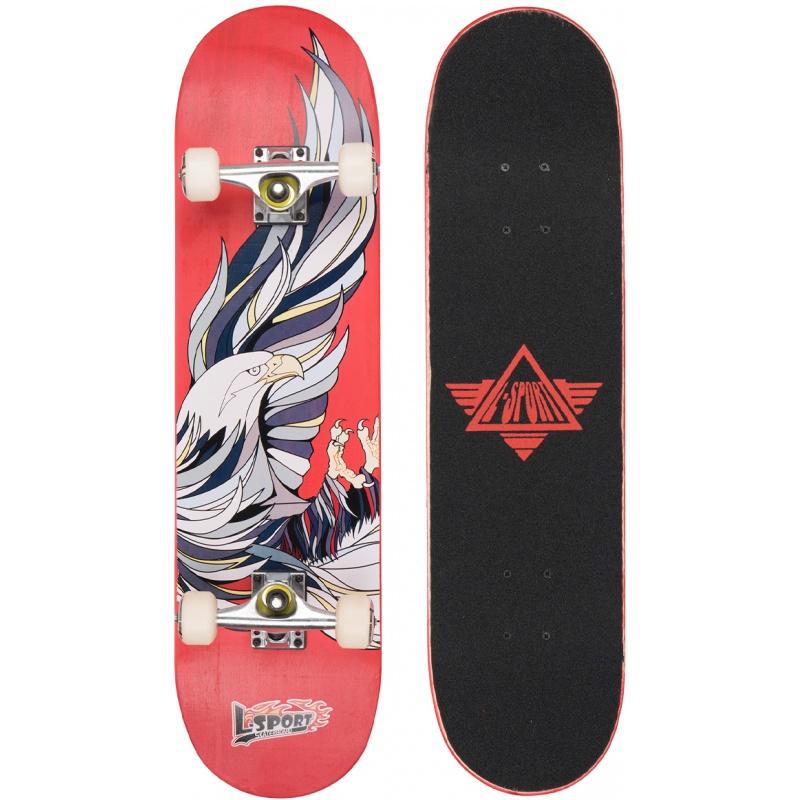 L-Sport Gallant Eagle Red Complete Skateboard (8.0 x 31)